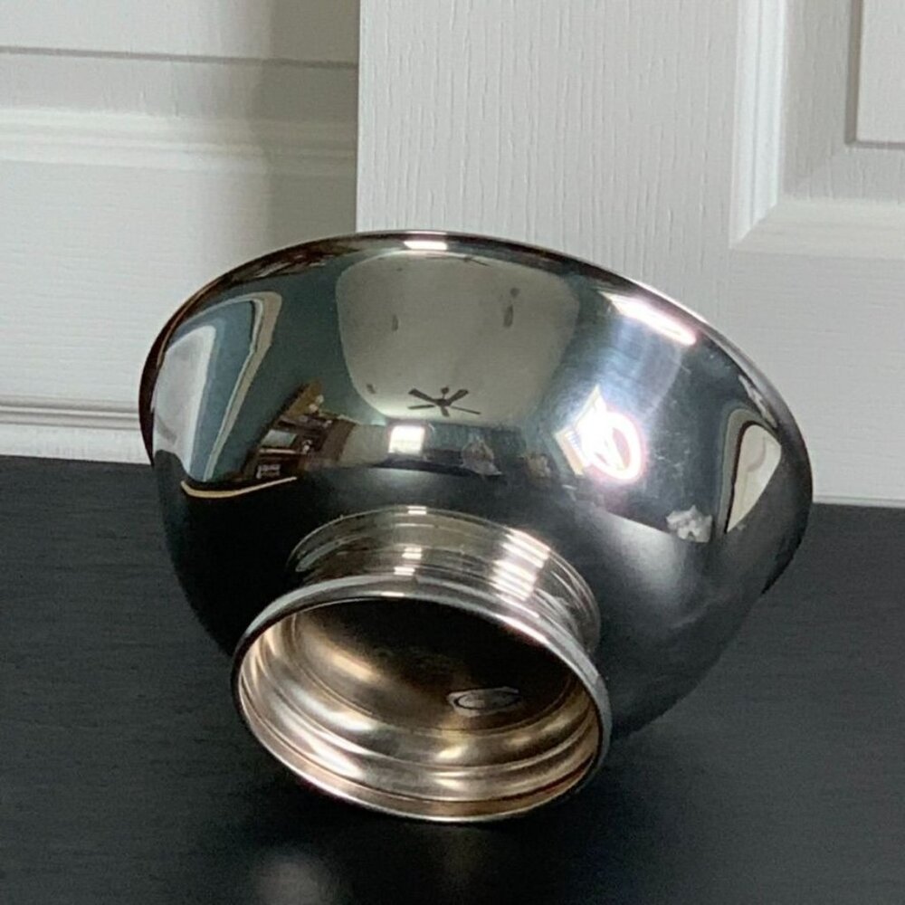 Gorham Vintage Silverplate Classic Footed Fruit/Serving Bowl YC 781 - Picture 3 of 4